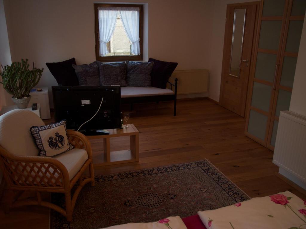 Posezení v ubytování Atelier Reinhart