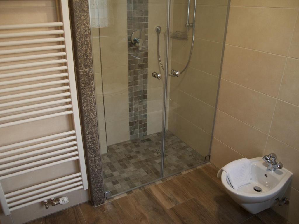 Koupelna v ubytování Atelier Reinhart