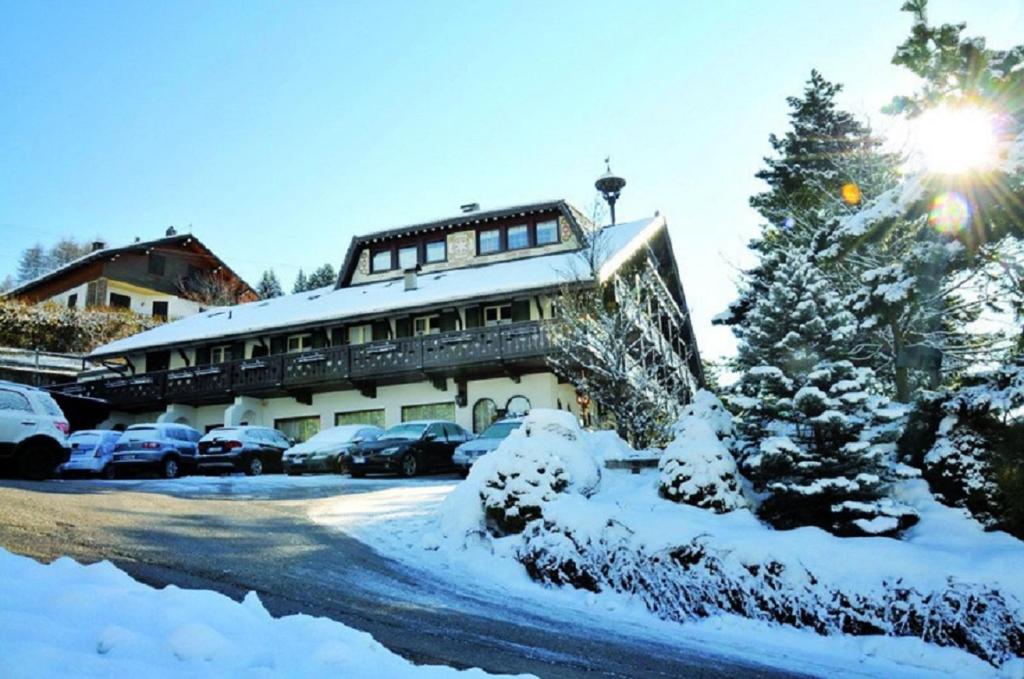 Hotel Villa Wilma v zimě
