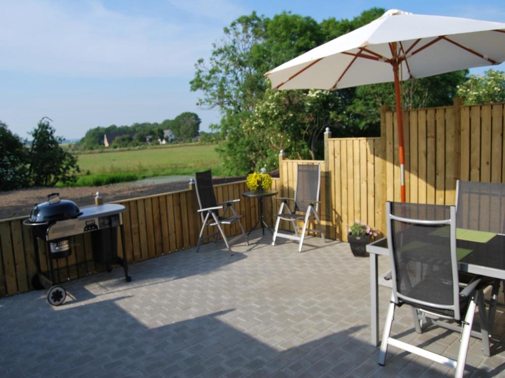 Patio nebo venkovní prostory v ubytování Myregaard B & B and Apartments