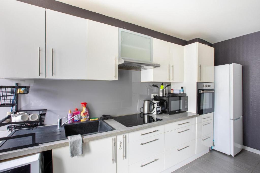 Appartement T3 avec Jacuzzi Privatif et Cour - Mulhouse – photo 10