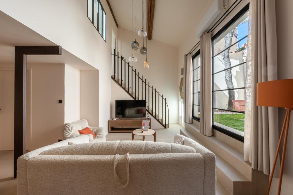 Appartement 2 chambres avec jardin privatif - centre d'Aix-En-Provence