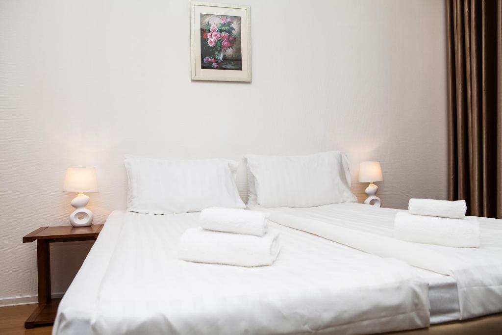 Postel nebo postele na pokoji v ubytování Hotel Expo Stockholm