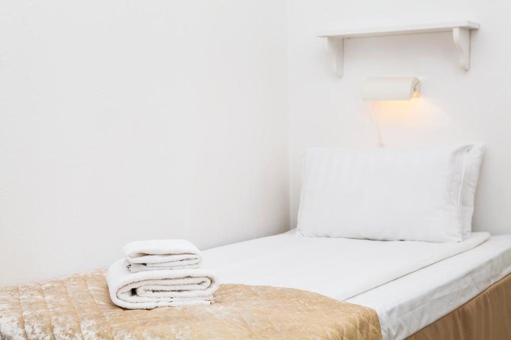 Postel nebo postele na pokoji v ubytování Hotel Expo Stockholm