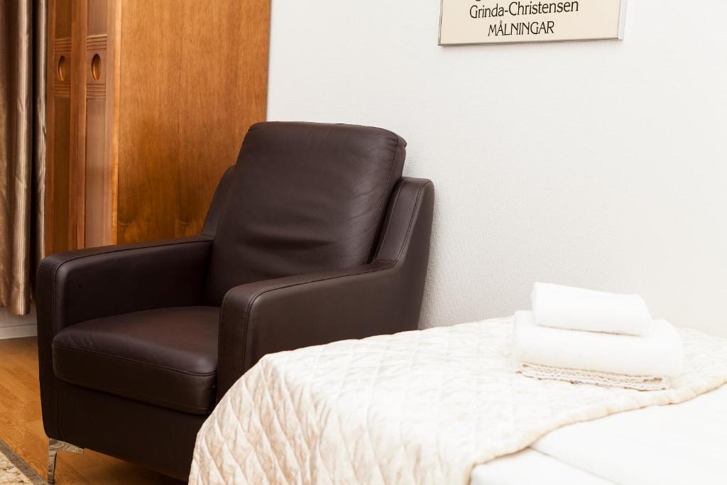 Postel nebo postele na pokoji v ubytování Hotel Expo Stockholm