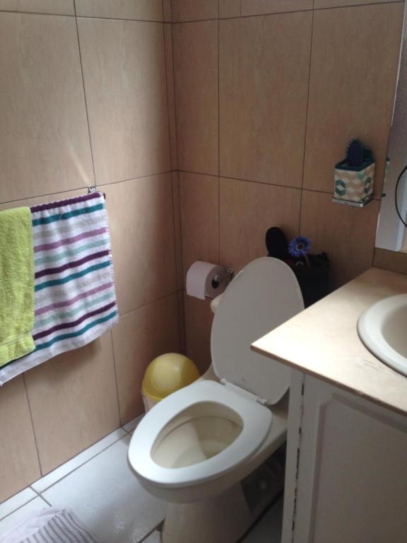 Koupelna v ubytování Edificio Foch