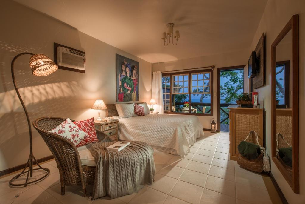 Pousada Enseada das Garças - Deluxe Bungalow Mit Whirlpool Und Meerblick