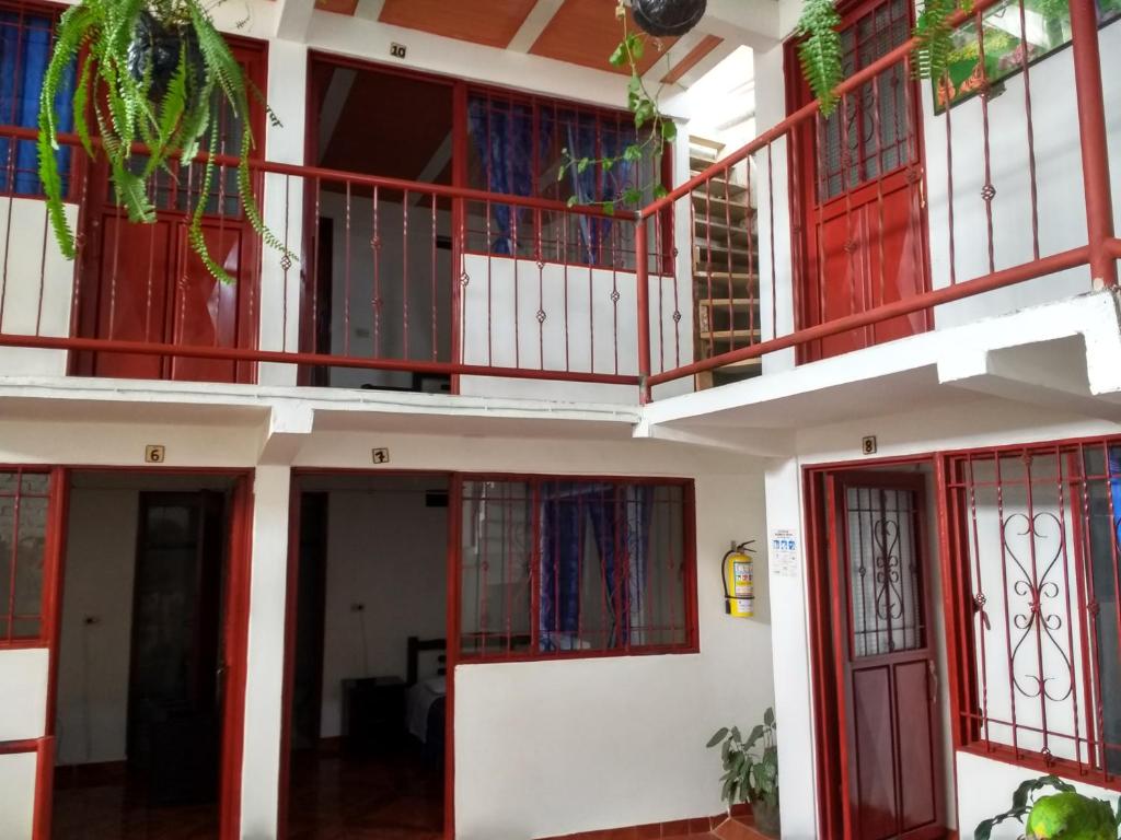 Balkón nebo terasa v ubytování Hotel El Turista