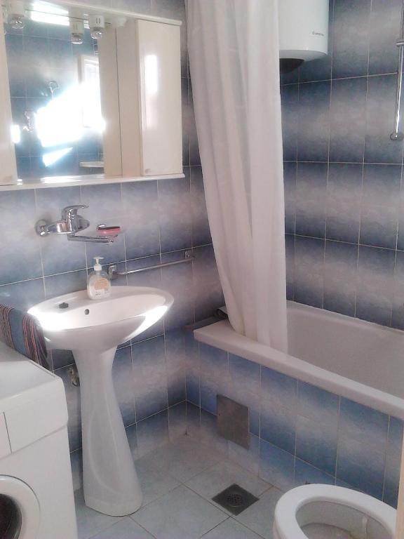 Koupelna v ubytování Apartman Vladić