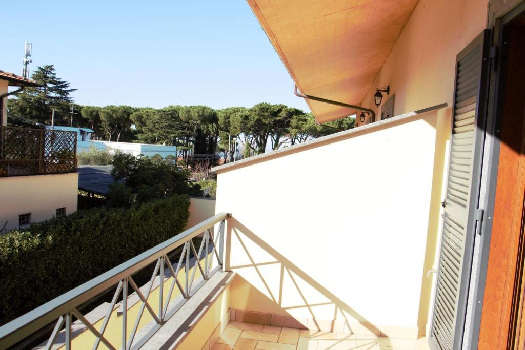 Balkón alebo terasa v ubytovaní Borgo Castel Savelli