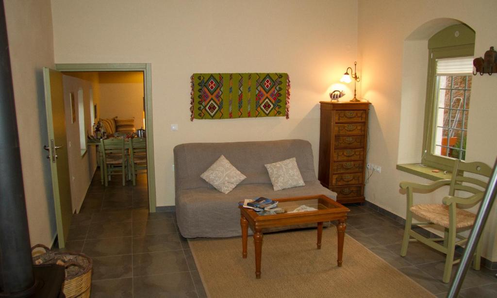 Posezení v ubytování Agapi Holiday House