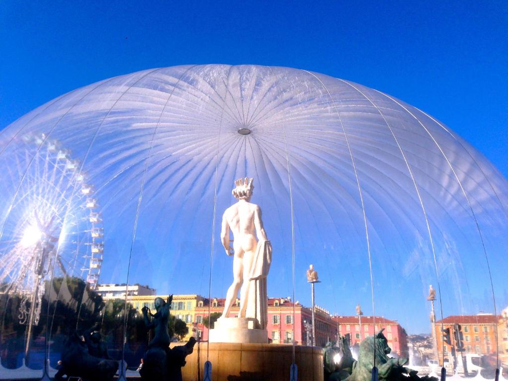 Um ponto turístico perto do apartamento
