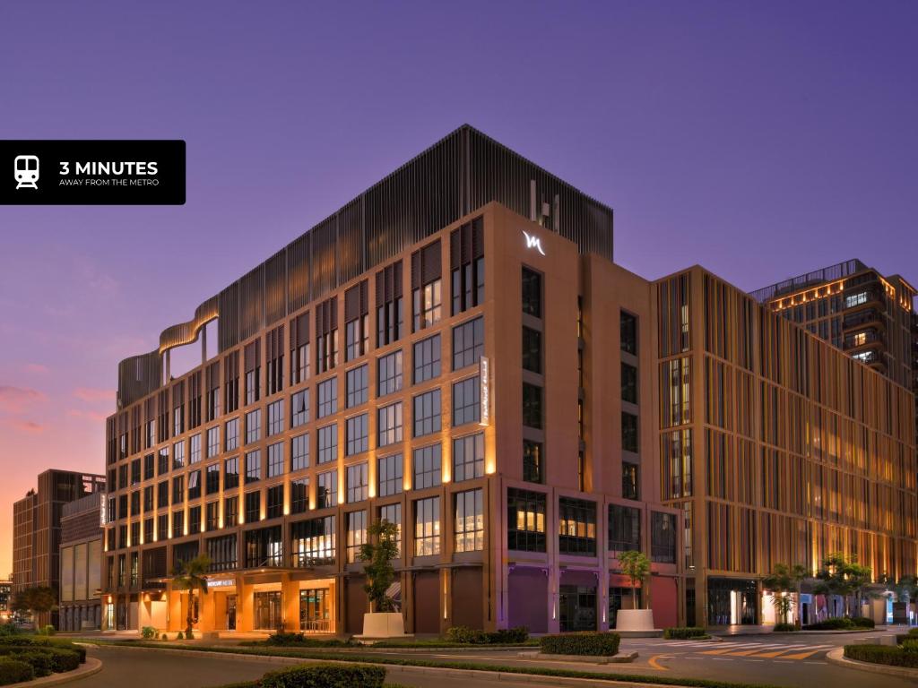 an rendering of a building in a city at Mercure Dubai Deira in Dubai