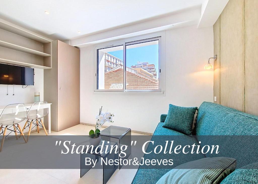 Nestor&Jeeves -STUDIO LAGON - Central Nice, AC, Walk to beach