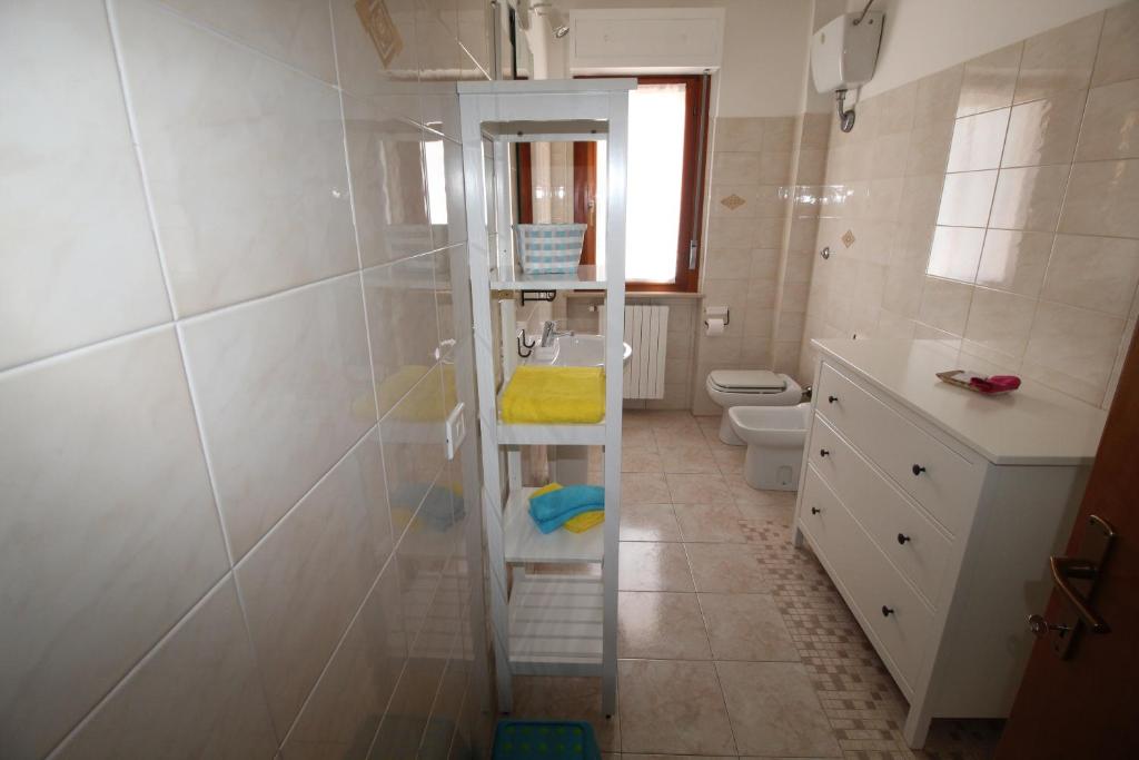 Koupelna v ubytování Cala Chiara B&B