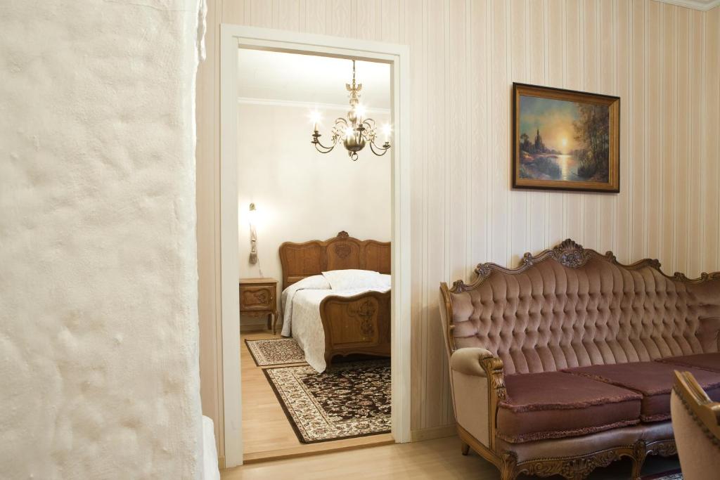 Posezení v ubytování Posti Hostel