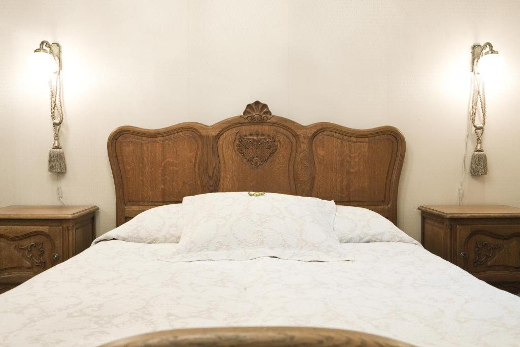 Postel nebo postele na pokoji v ubytování Posti Hostel