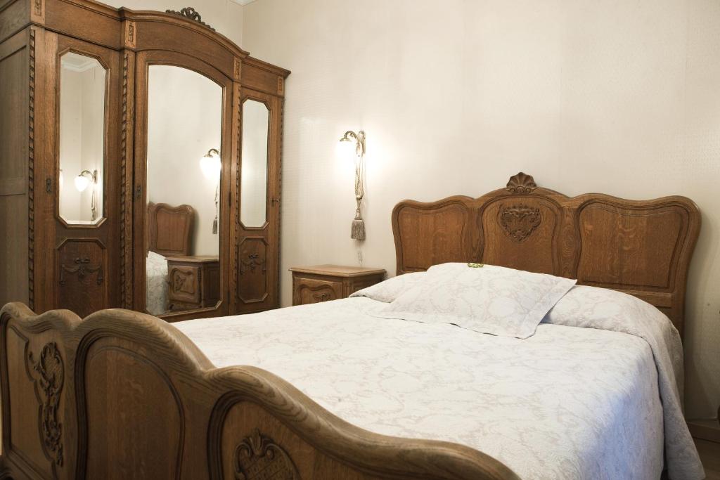 Postel nebo postele na pokoji v ubytování Posti Hostel