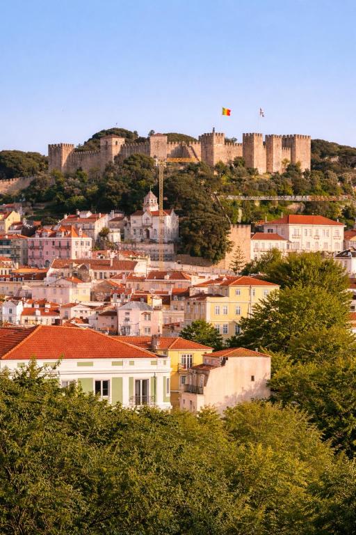 Apartment with a view of Lisbon - Castle views and central location