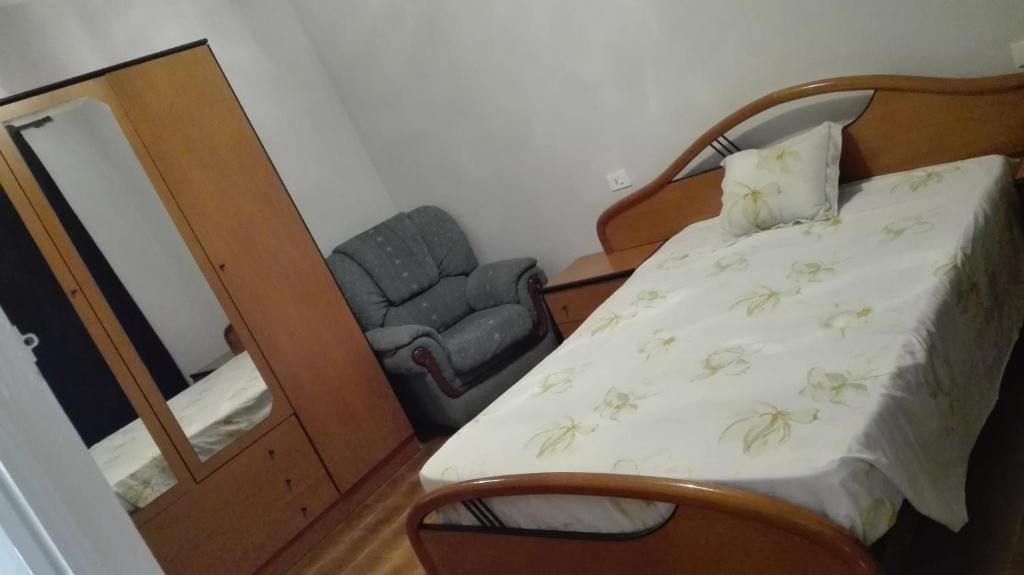 Postel nebo postele na pokoji v ubytování Entre els pirineus