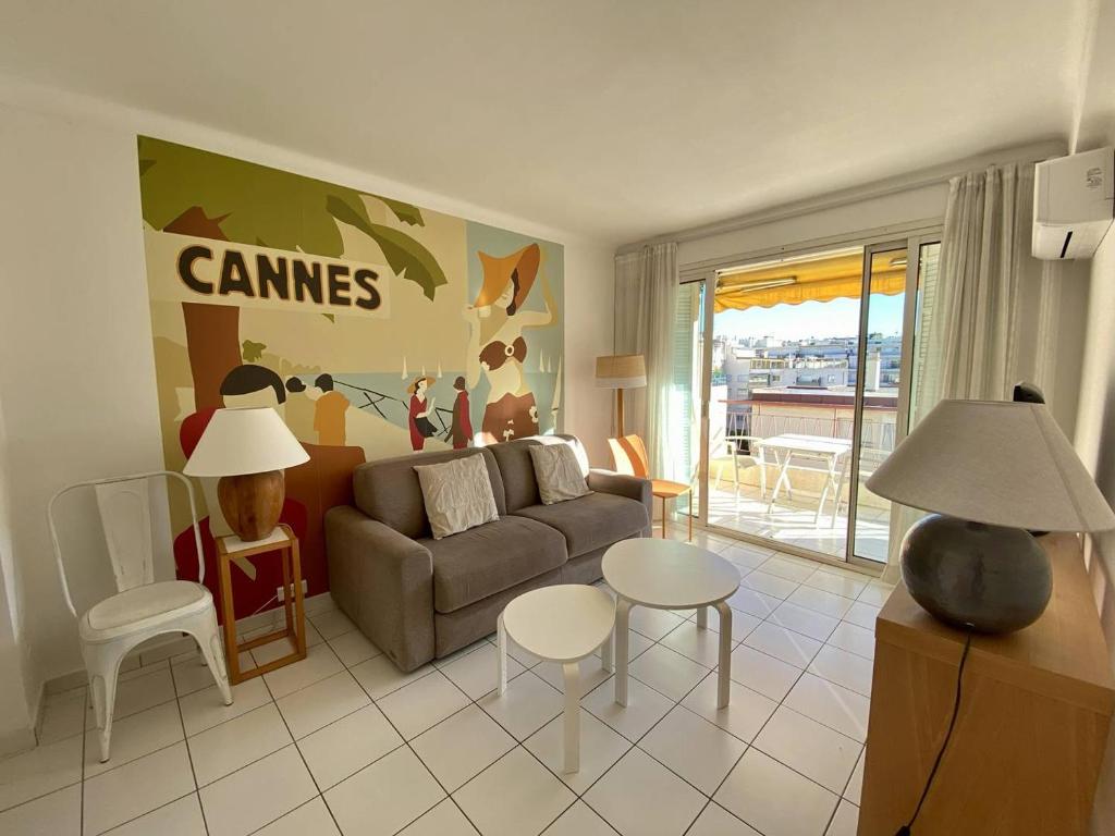 Cannes proche Croisette 3P Lumineux