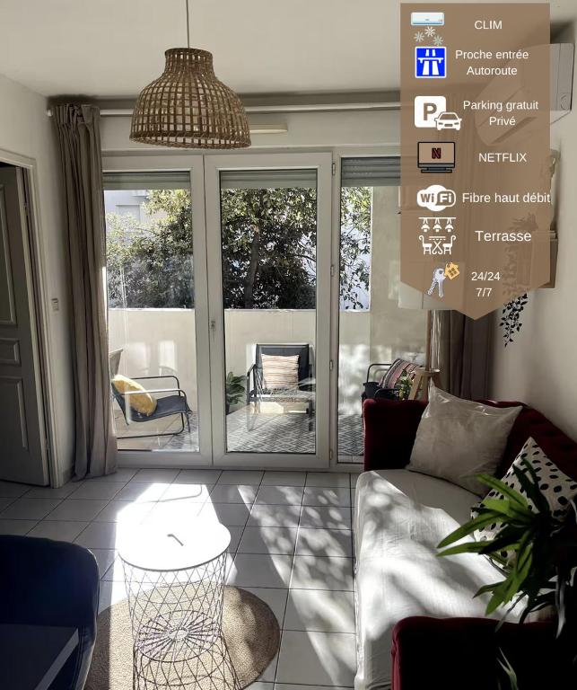 Joli Appart / Parking / CLIM / WIFI