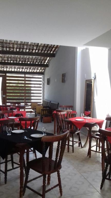 Restaurace v ubytování Pousada Boa Vida