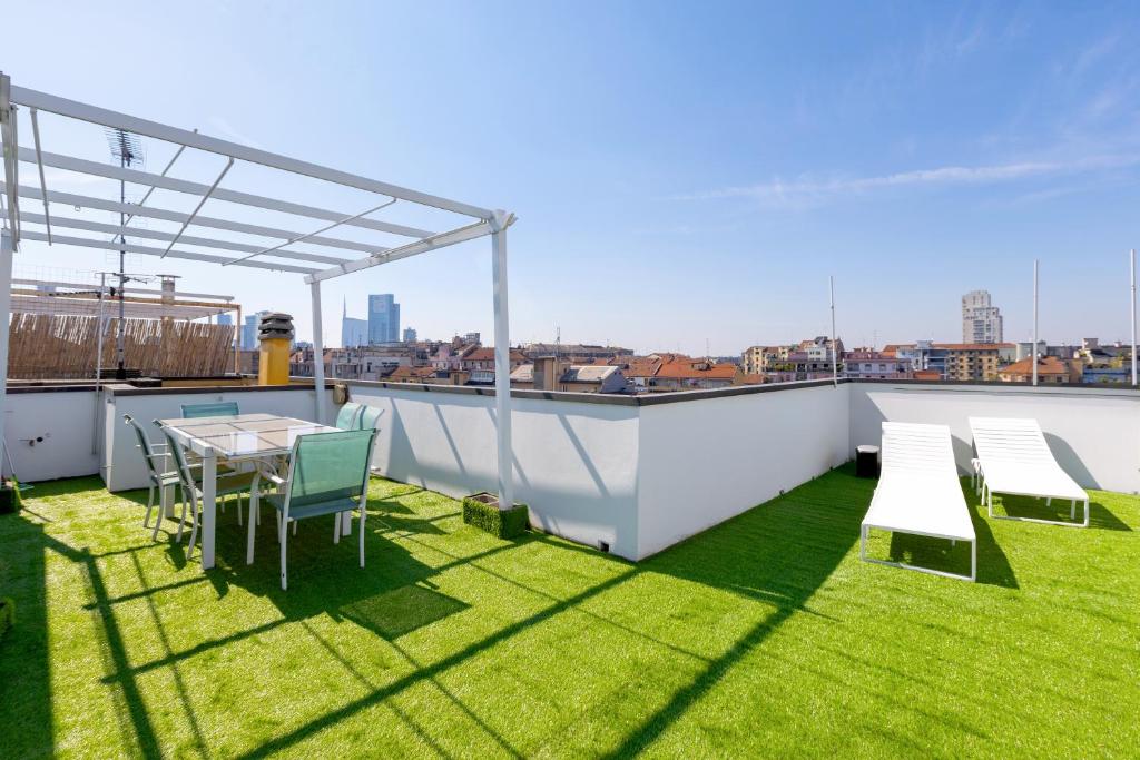 Modern Loft with Private Rooftop near Milano Centrale