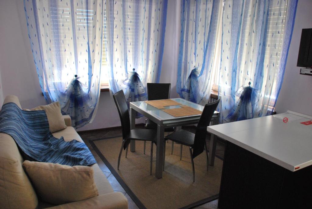 Posezení v ubytování Residence Corona Grossa
