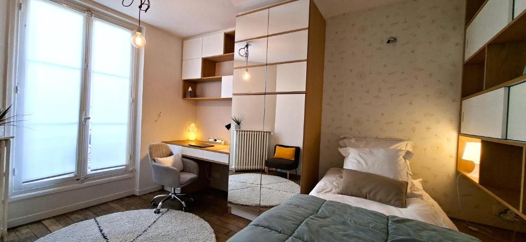 Chambre calme pour les femmes - Paris animé