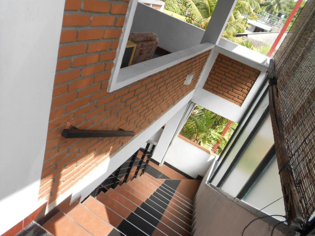 Balkón nebo terasa v ubytování Melvila