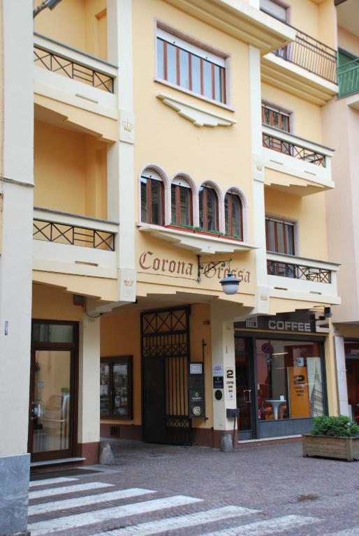 Budova, kde se aparthotel nachází