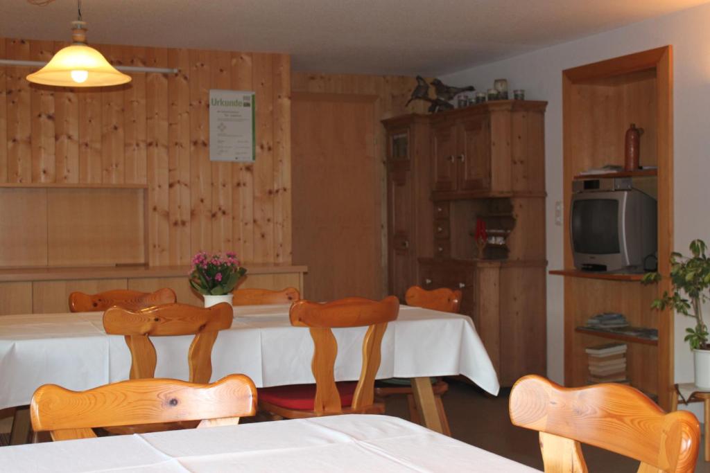 Kuchyň nebo kuchyňský kout v ubytování Ferienbauernhof Liebschick