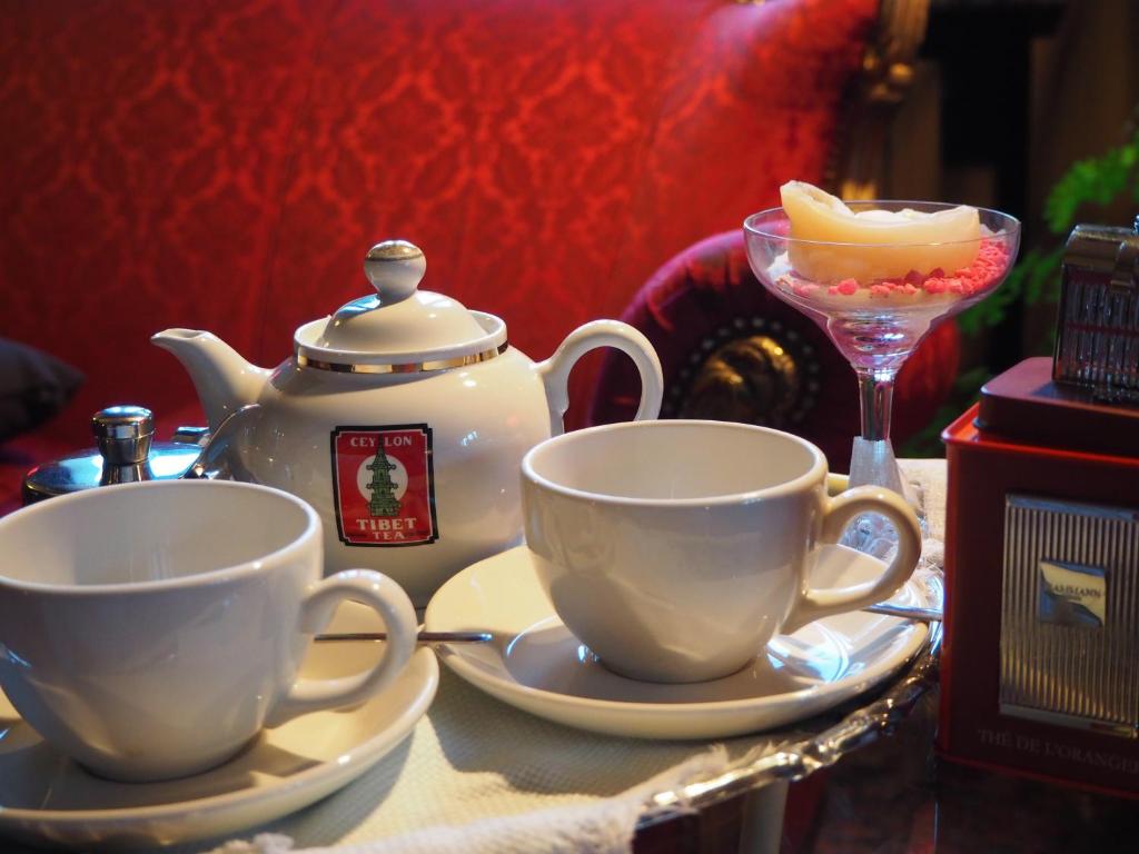 Nápoje v ubytování Albergo Ristorante Trieste Boves