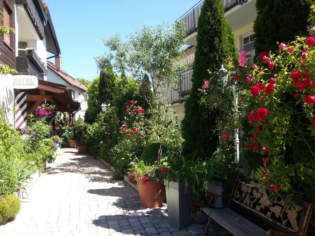 Zahrada ubytování Hotel Engelhof