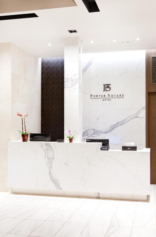 Vstupní hala nebo recepce v ubytování Porter Square Hotel