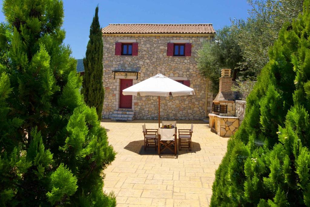Zahrada ubytování Pilikas Luxury Villas