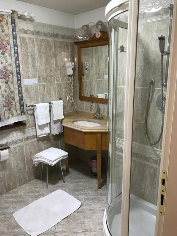 Koupelna v ubytování Millenniumhotel