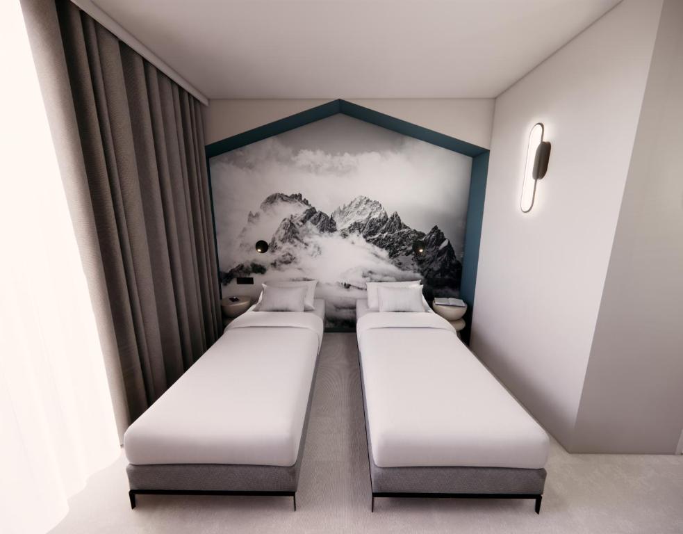 Kyriad - L'Isle D'Abeau Bourgoin Jallieu - Zweibettzimmer