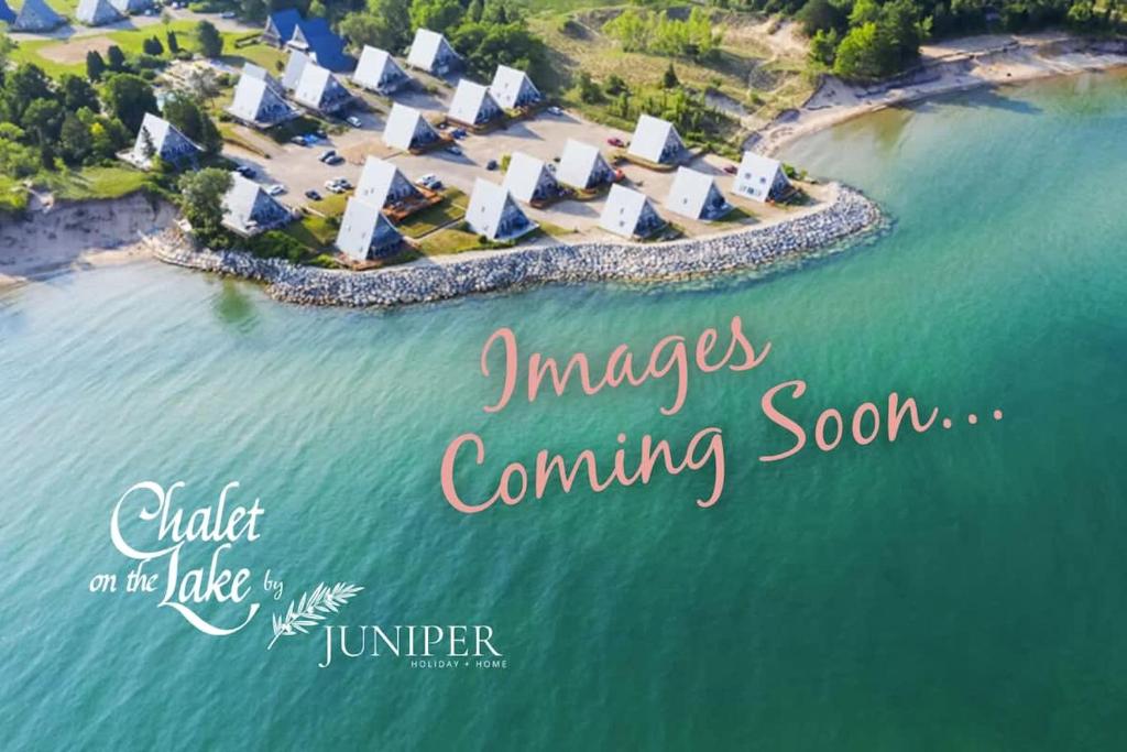an image of an island in the water with the words images coming soon at Chalet #36 The Perfect View in Stevensville