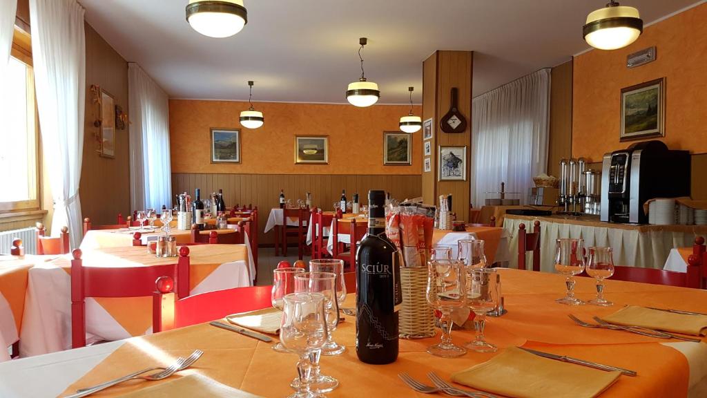 Nápoje v ubytování Hotel La Lanterna