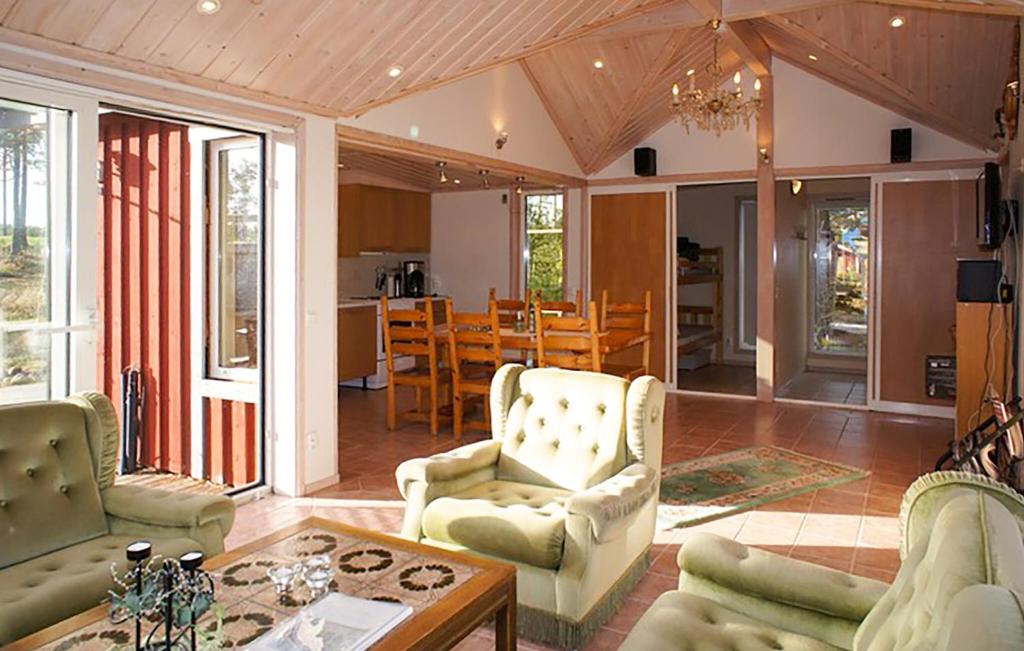 Awesome Home In Mjällom With Sauna