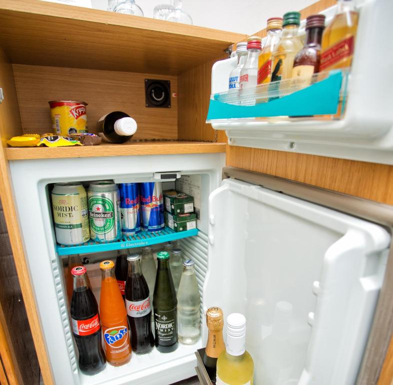 A cozinha ou kitchenette de Hotel Oceanic