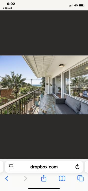 a picture of a house with a balcony at 3 Mile in Lennox Head