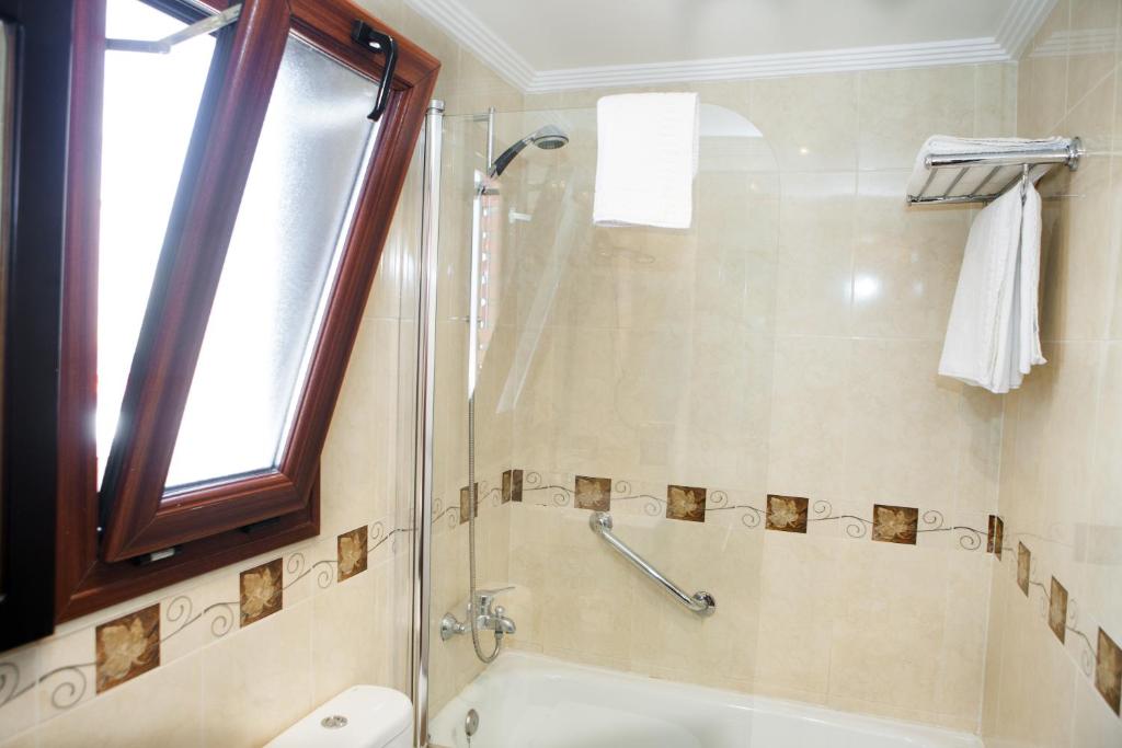 Koupelna v ubytování Hotel Alameda Málaga