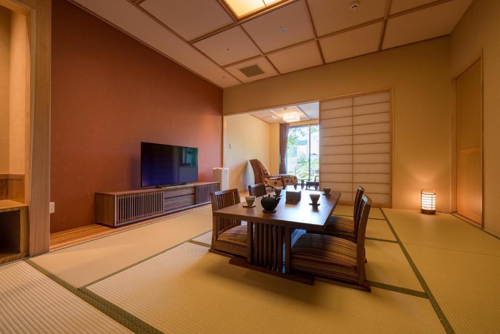 Yumoto Kissho - Camera Deluxe Con Area Tatami E Bagno Termale - Non Fumatori