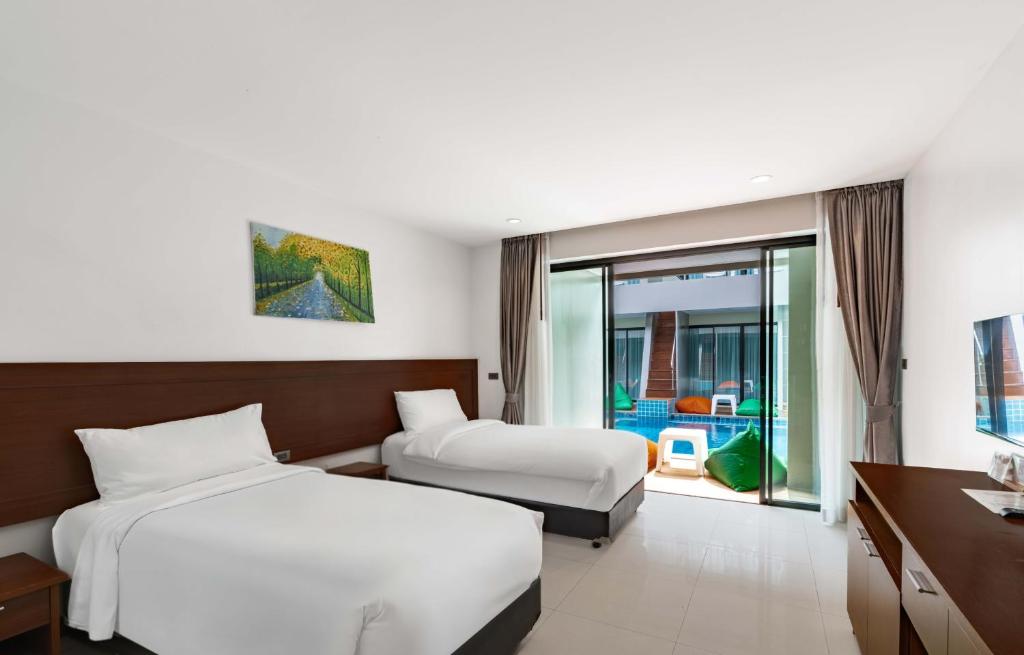XAYA Pool Access Resort - Phuket - Quarto Duplo Ou Twin Deluxe Com Acesso à Piscina