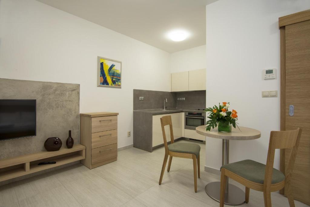 Posezení v ubytování HOTEL A RESTAURACE U STAVAŘE