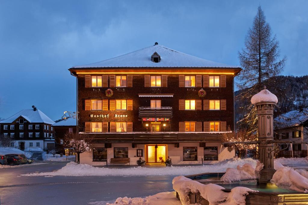 Krone Hittisau - Hotel & Restaurant im Bregenzerwald tokom zime