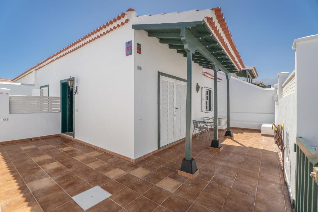 a view of the patio of a house at Bonita Casa Annie in Abades